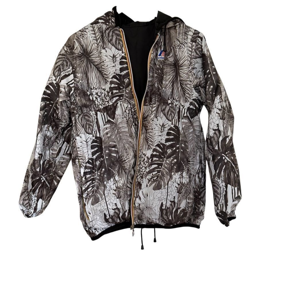 K-Way New Reversible Black Windbreaker/Jacket - Picture 4 of 8